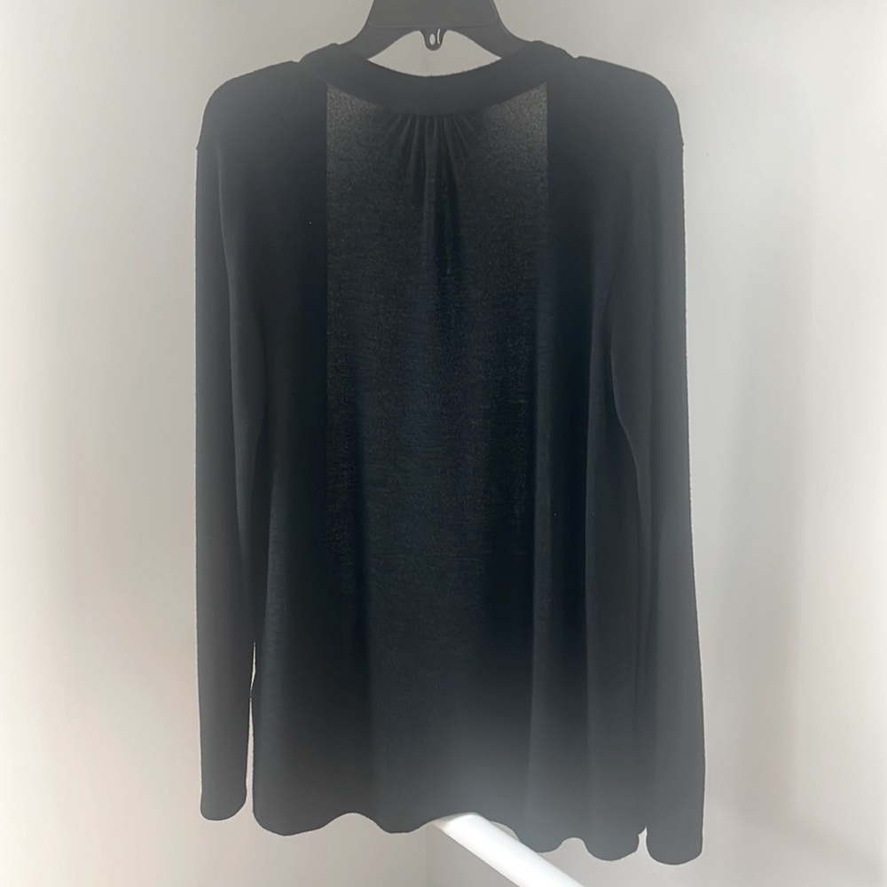Banana Republic Woman’s Small Black Long Sleeve Cardigan - Picture 4 of 8